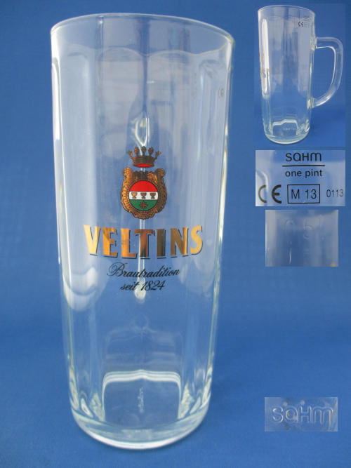 001995B036 Veltins Beer Glass