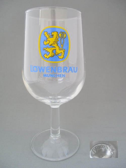 Lowenbrau Beer Glass 001998B036