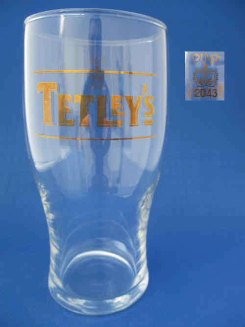 Tetley's Beer Glass