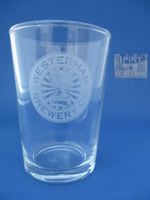 002004B020 Westerham Brewery Glass