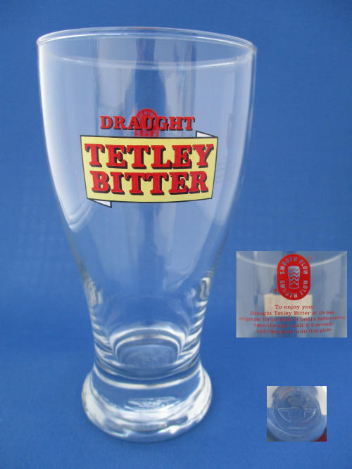 Tetley's Beer Glass