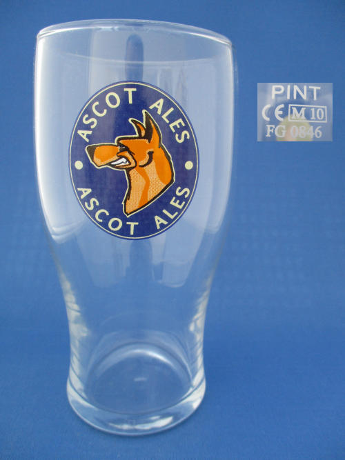 Ascot Brewing Beer Glass