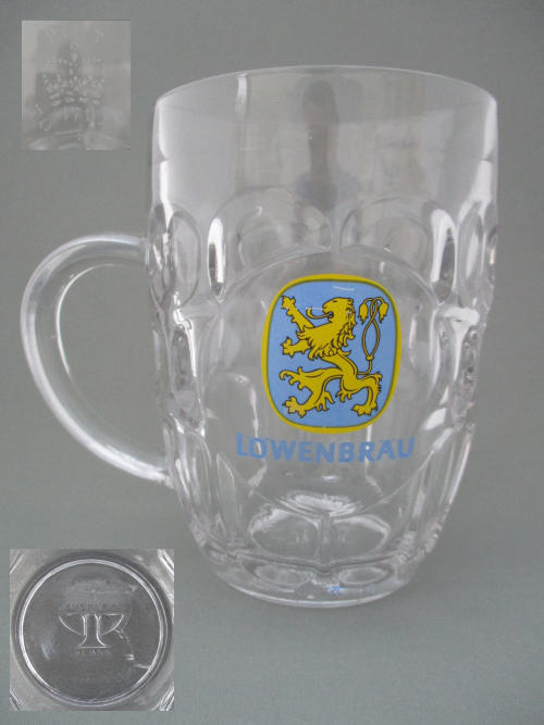 Lowenbrau Beer Glass 002012B014