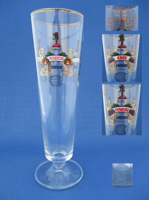 002016B015 Lindemans Beer Glass