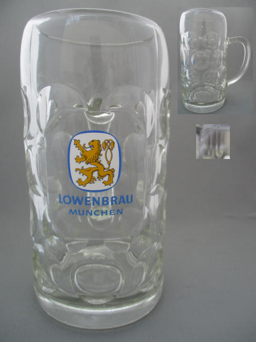 Lowenbrau Beer Glass 002031B121