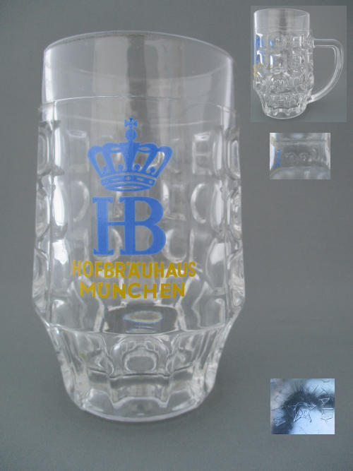 Hofbrauhaus Beer Glass