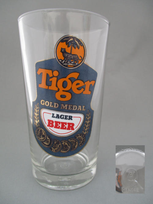 002045B122 Tiger Beer Glass
