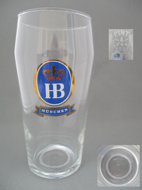 Hofbrauhaus Beer Glass
