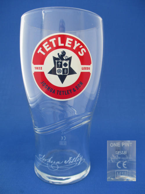 Tetley's Beer Glass