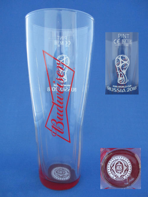 Budweiser Beer Glass