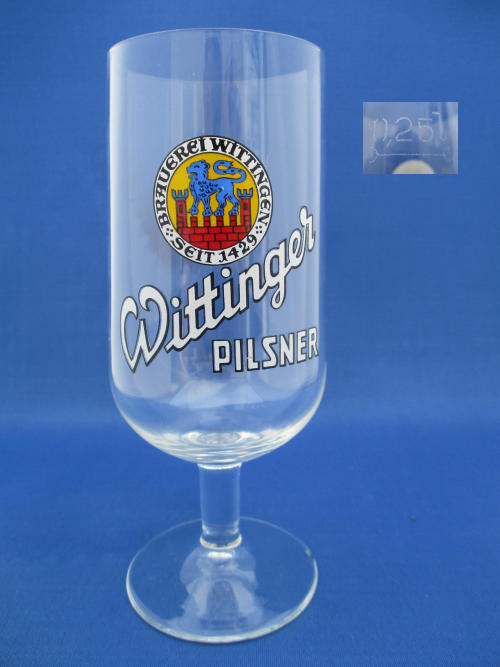 Wittinger Beer Glass 002069B123