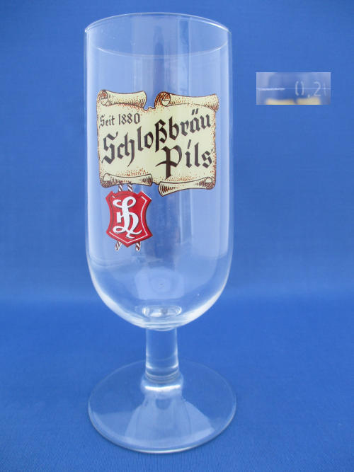 002071B123 Schloss Beer Glass