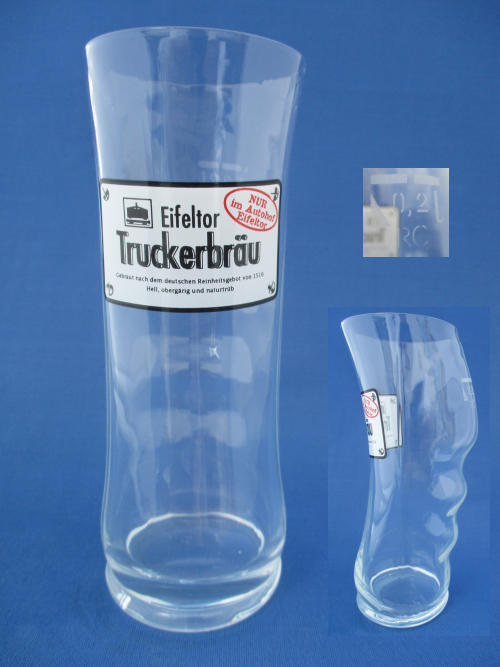 Truckerbrau Beer Glass 002084B123