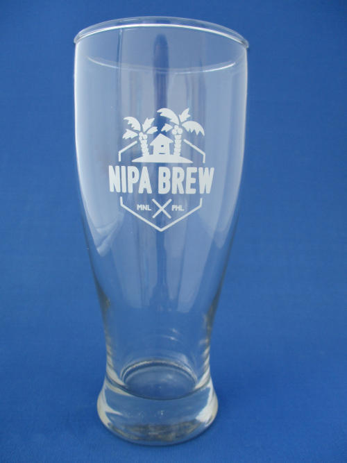 Nipa Brew Beer Glass 002085B124