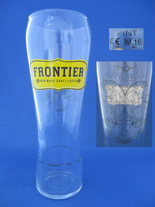 Frontier Beer Glass 002098B124