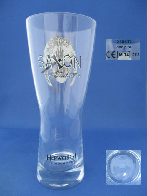 Saxon Beer Glass 002100B124