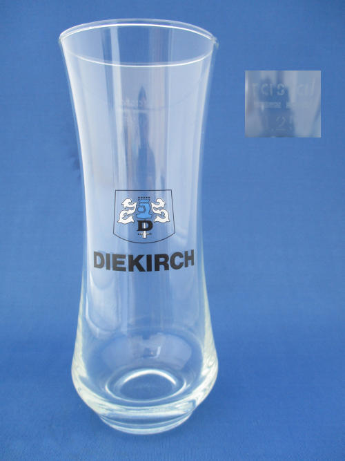Diekirch Beer Glass 002118B125