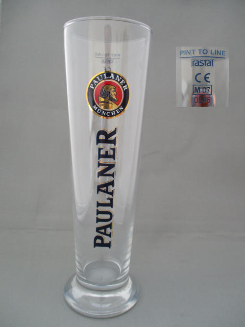 Paulaner Beer Glass 002123B125