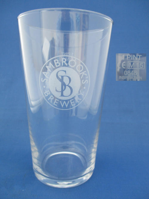 Sambrook's Beer Glass 002127B126