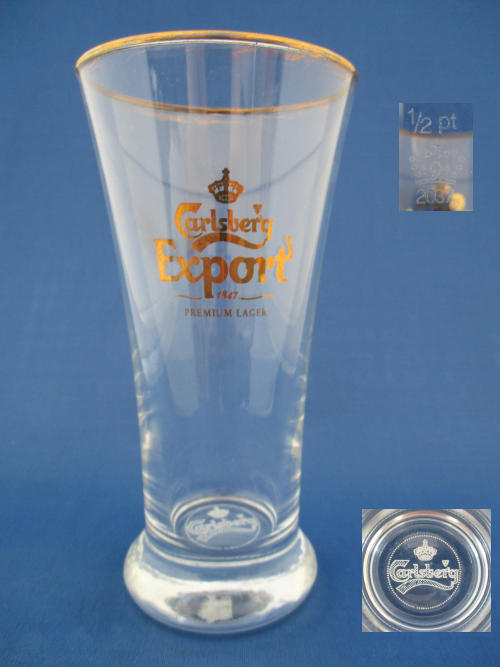 Carlsberg Beer Glass 002135B126