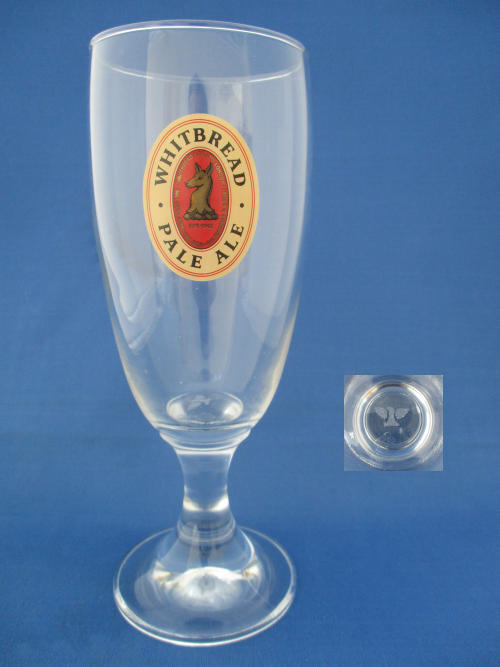 Whitbread Beer Glass 002141B126