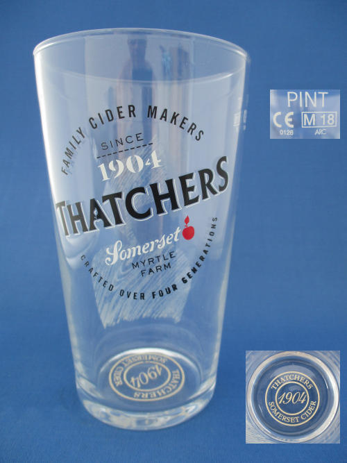Thatchers Cider Glass 002148B127