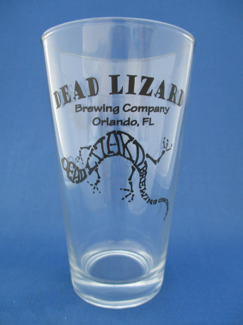 Dead Lizard Beer Glass 002149B127