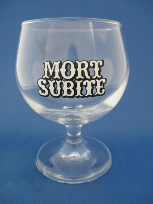 Mort Subite Beer Glass 002152B127