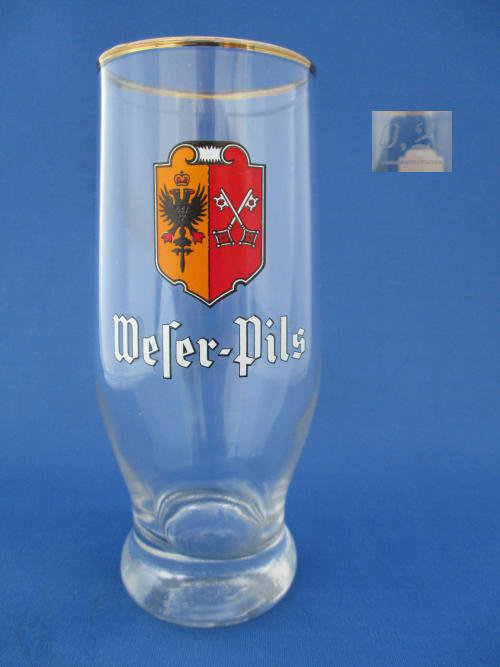 Weser Pils Glass 002163B127