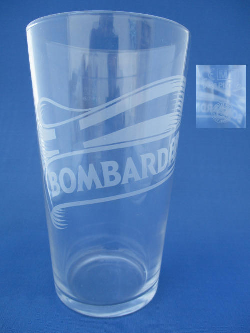 Bombardier Beer Glass 002170B128