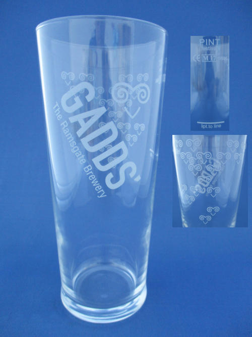 Gadds Beer Glass 002176B128