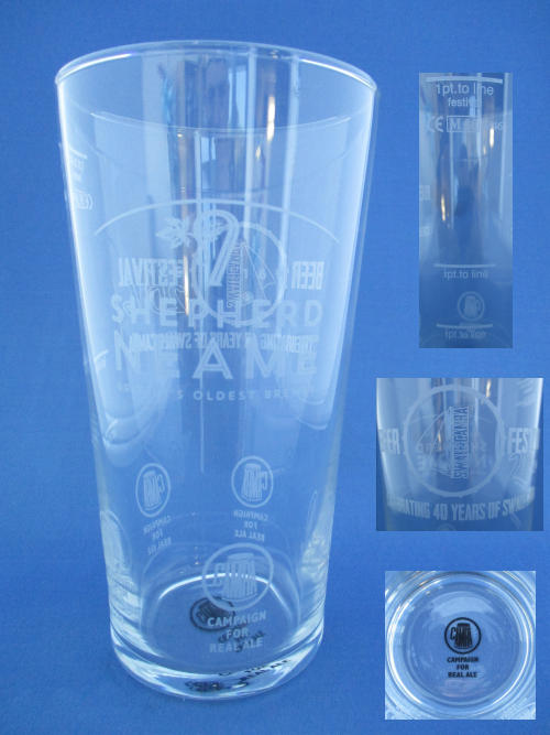 Shepherd Neame Beer Glass