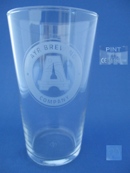 Ayr Beer Glass 002182B129