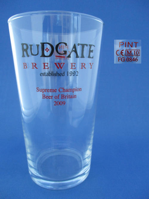Rudgate Beer Glass 002183B129