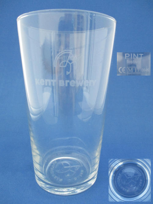 Kent Brewery Beer Glass 002185B129