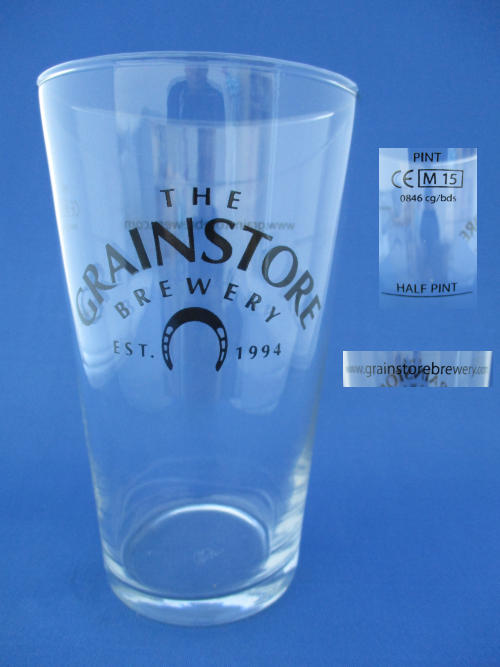 Grainstore Beer Glass 002186B129