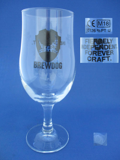 Brewdog Beer Glass 002188B129