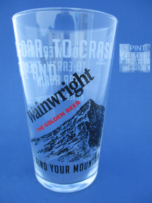 Thwaites Wainwright Beer Glass 002191B129