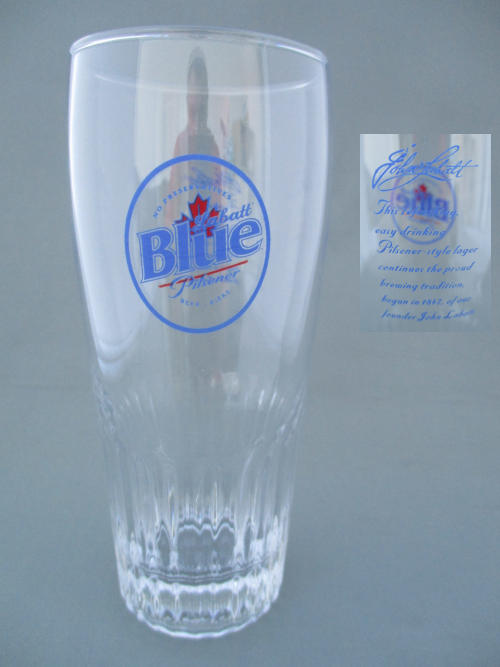Labatt Blue Beer Glass 002207B130