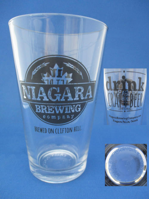 Niagara Brewing Company Beer Glass 002212B130