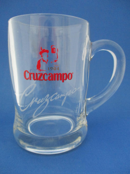 Cruzcampo Beer Glass 002227B131