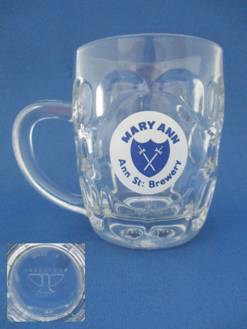 Mary Ann Beer Glass 002228B131