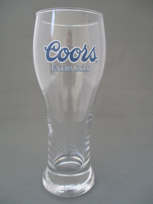 Coors Extra Gold Beer Glass 002244B132