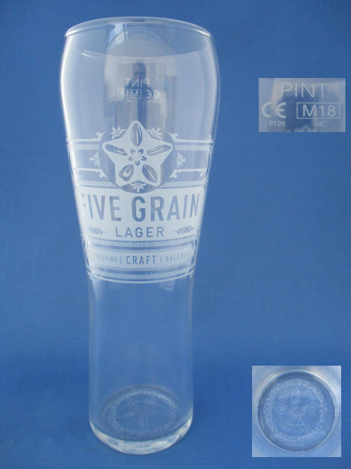 Cinque Five Grain Premium Lager Glass 002247B132