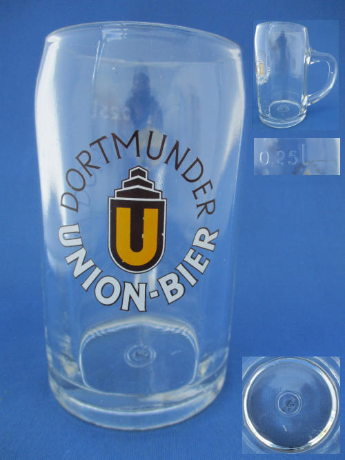 Dortmunder Union Beer Glass 002248B132
