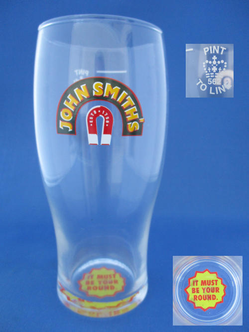 John Smiths Beer Glass 002264B133