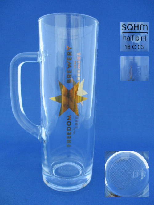 Freedom Beer Glass 002265B133