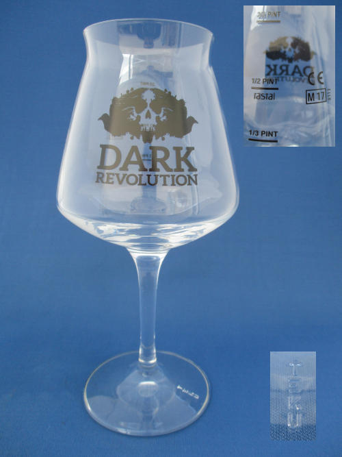 Dark Revolution Beer Glass 002267B134