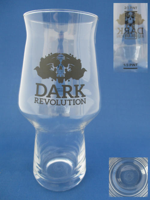 Dark Revolution Beer Glass 002268B134