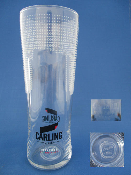 Carling Cider Glass